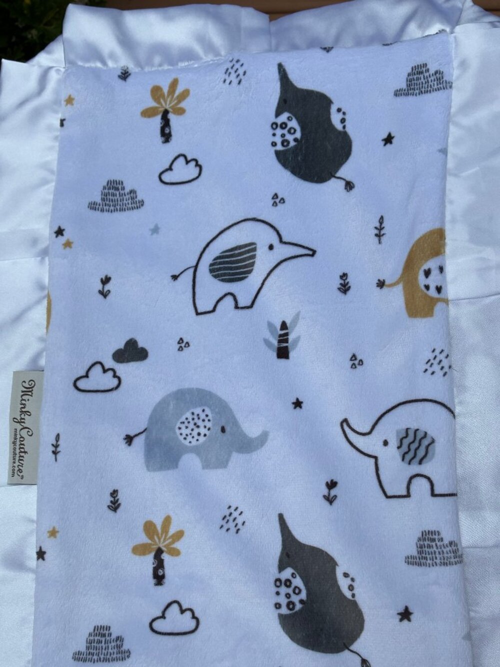 Minky Couture Mini Baby Lovey Blanket